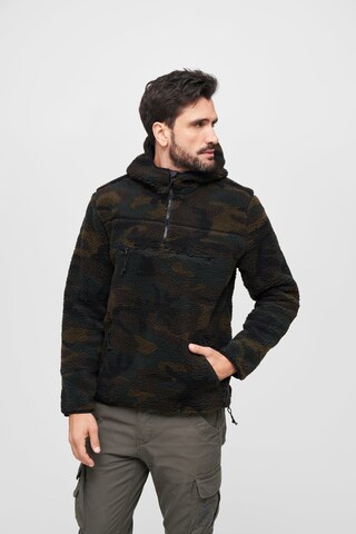 Brandit Fleece Jacket in Green