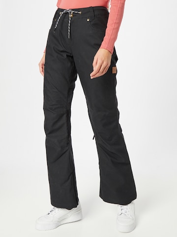 DC Shoes Regular Outdoor Pants 'VIVA' in Black: front