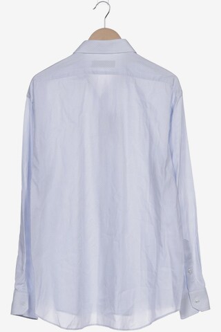 Trussardi Button Up Shirt in XXL in Blue