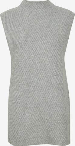 ICHI Sweater in Grey: front