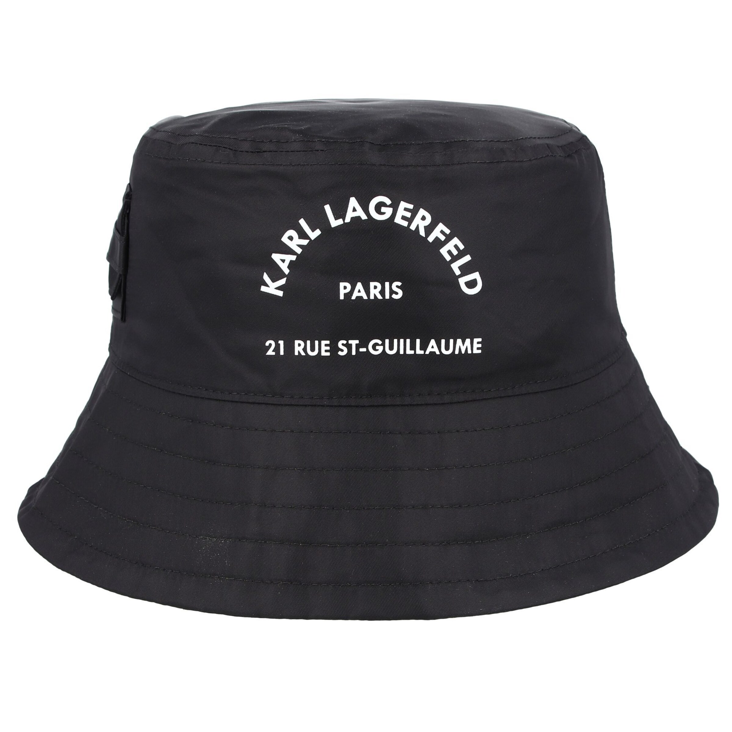 Chapeaux 'Rue St. Guillaume' Karl Lagerfeld en noir : devant