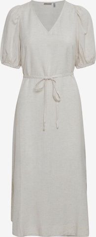 Fransa Dress in White: front