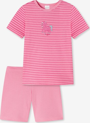 SCHIESSER Pajamas in Pink: front