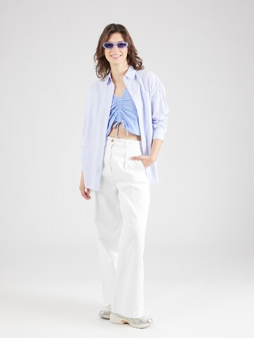 Top 'MASTINA' di PIECES in blu