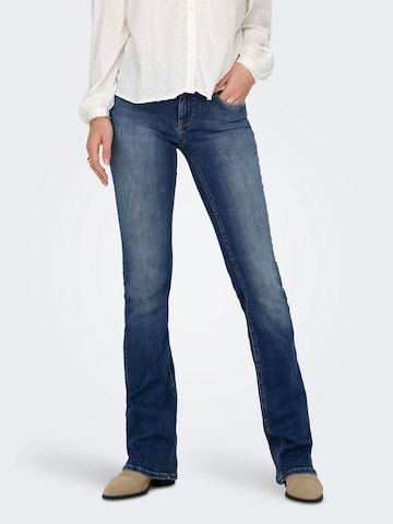 ONLY Flared Jeans 'Blush' i blå: forside