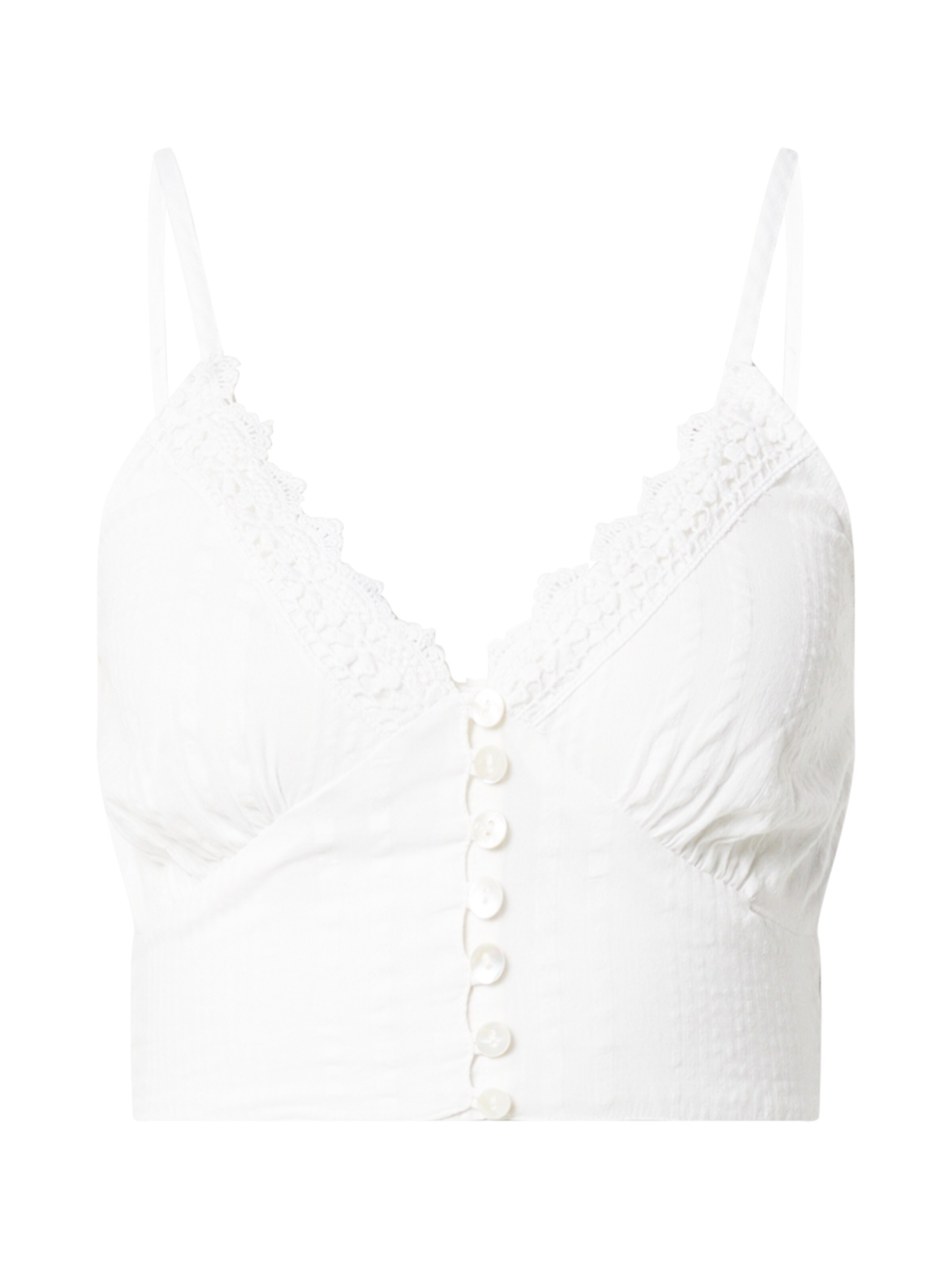 ABOUT YOU Top 'Mieke' in White: front
