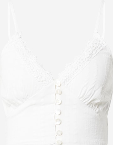 ABOUT YOU Top 'Mieke' in White: front