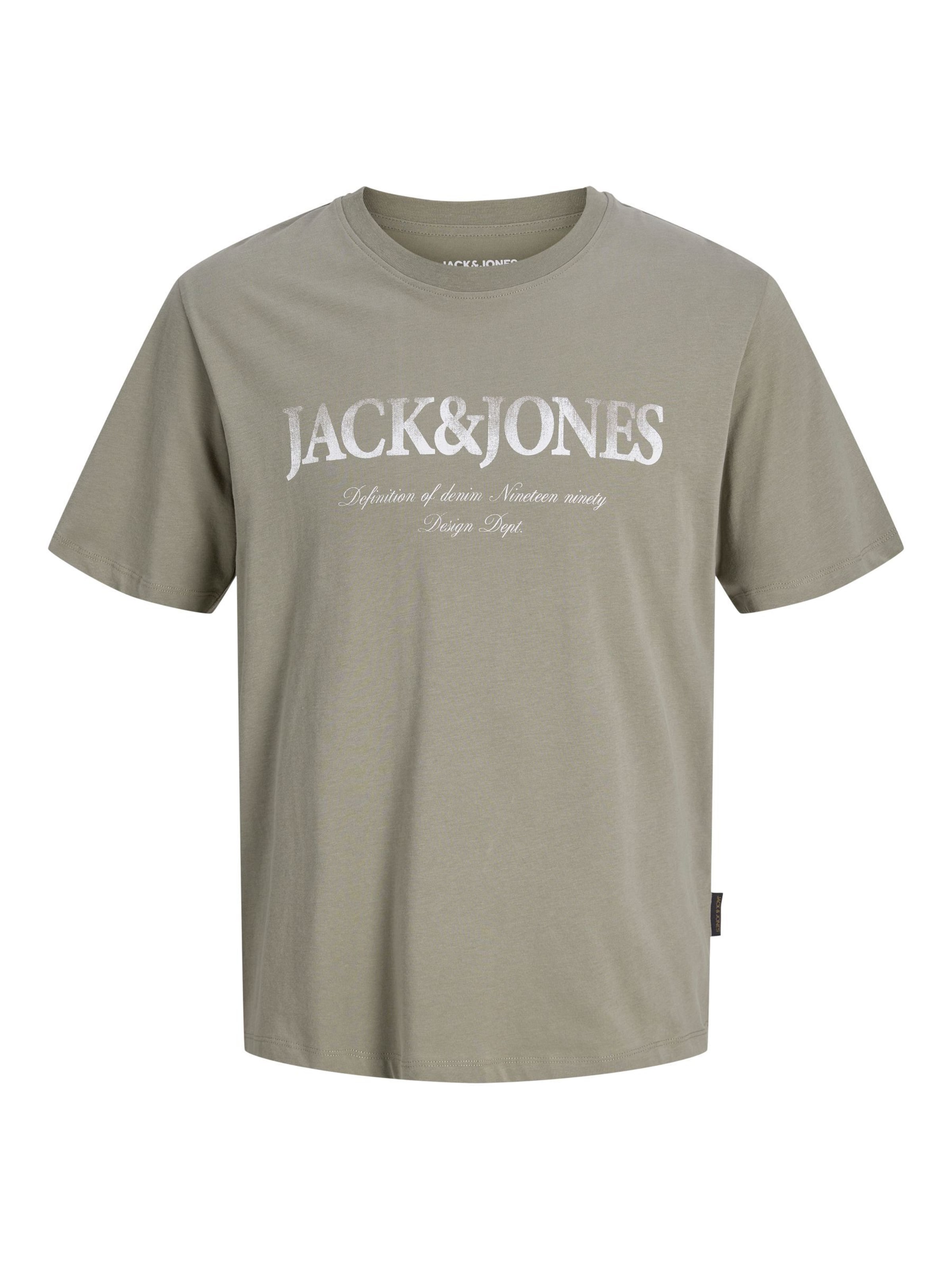 Jack & Jones Plus Shirt 'JJDevin Daytona' in Green: front