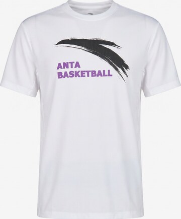 ANTA Shirt 'ANTA Campus T-Shirt' in White: front