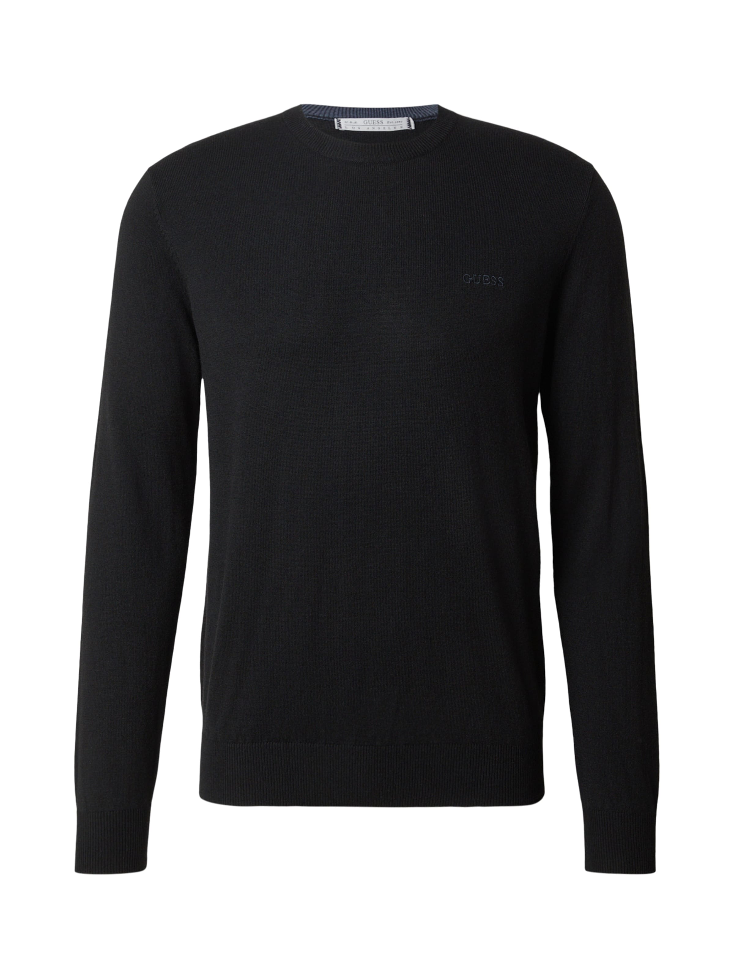 GUESS Pullover 'MARCOS' in Schwarz: Vorderseite