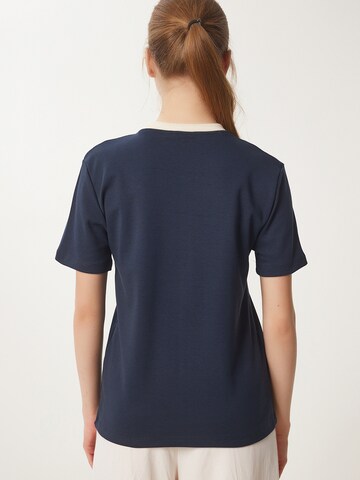 T-shirt Happiness İstanbul en bleu