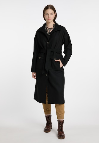 Manteau mi-saison DreiMaster Vintage en noir