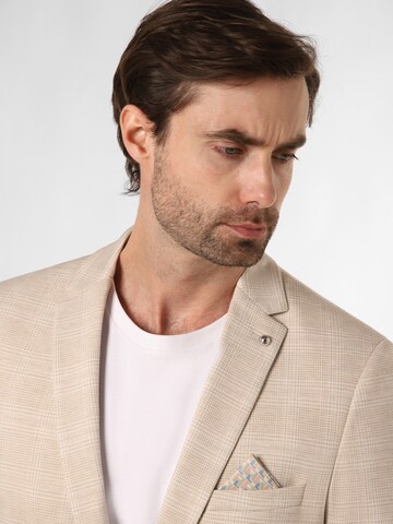 Finshley & Harding London Slim fit Blazer 'Brixdon' in Beige