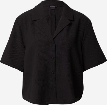 Monki - Blusa em preto: frente