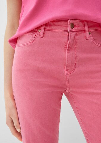 s.Oliver Bootcut Jeans in Roze