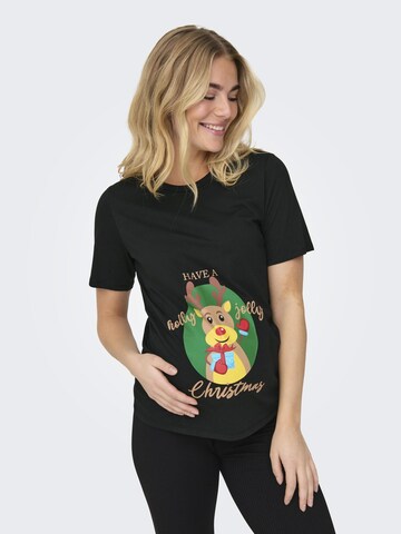 Only Maternity Shirt 'OLMPop' in Black