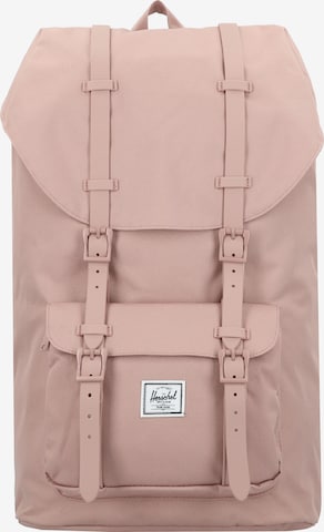 Herschel Backpack 'Little Amerika' in Pink: front