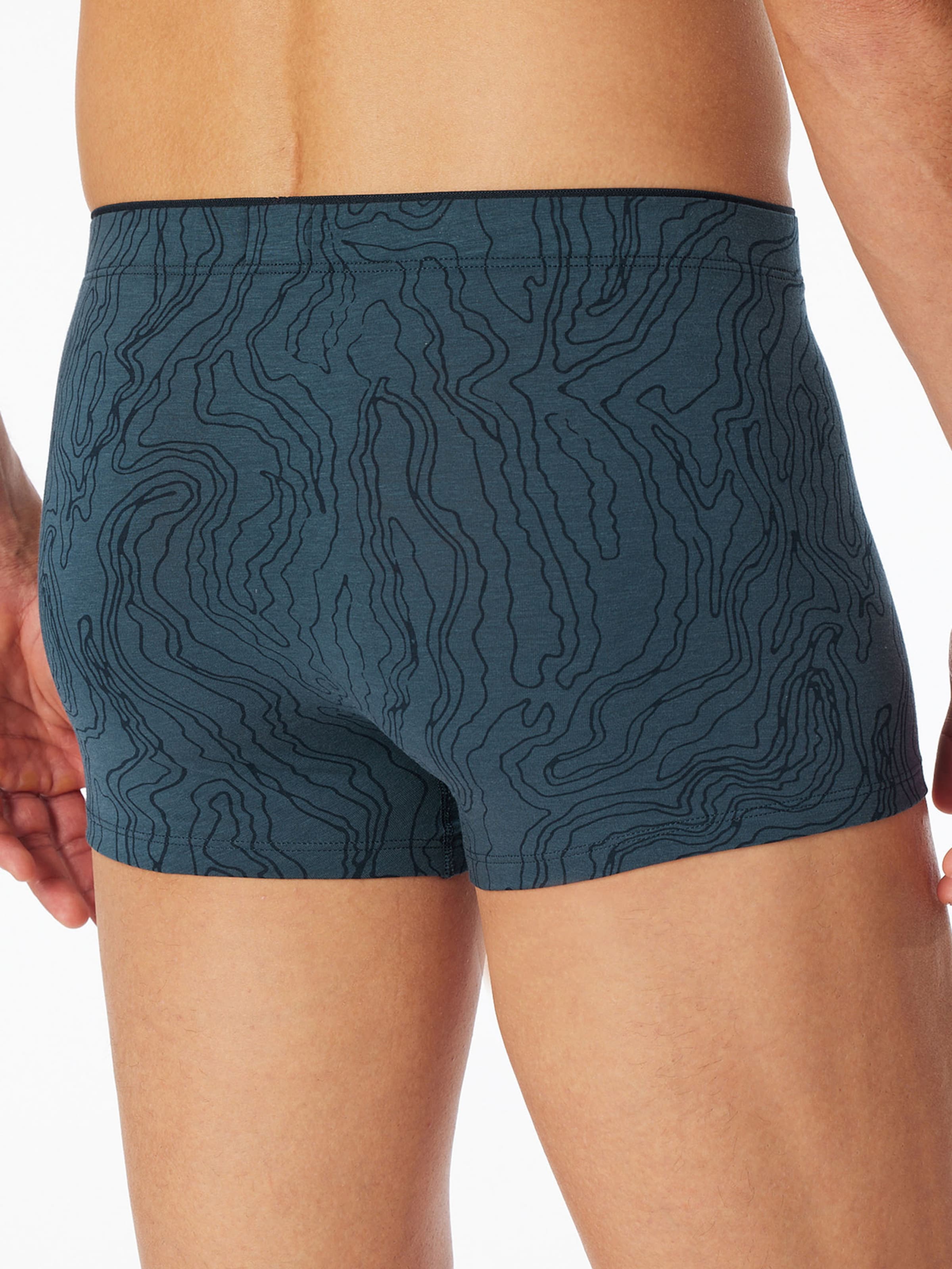 SCHIESSER Trunk 'Long Life Soft' in Blau