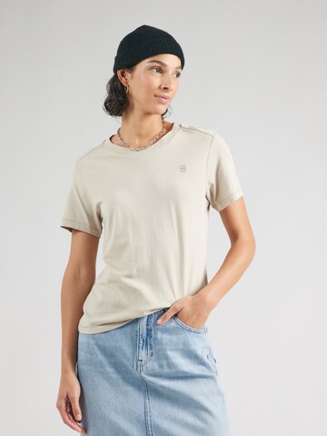 G-STAR T-Shirt 'Nifous' in Beige: Vorderseite