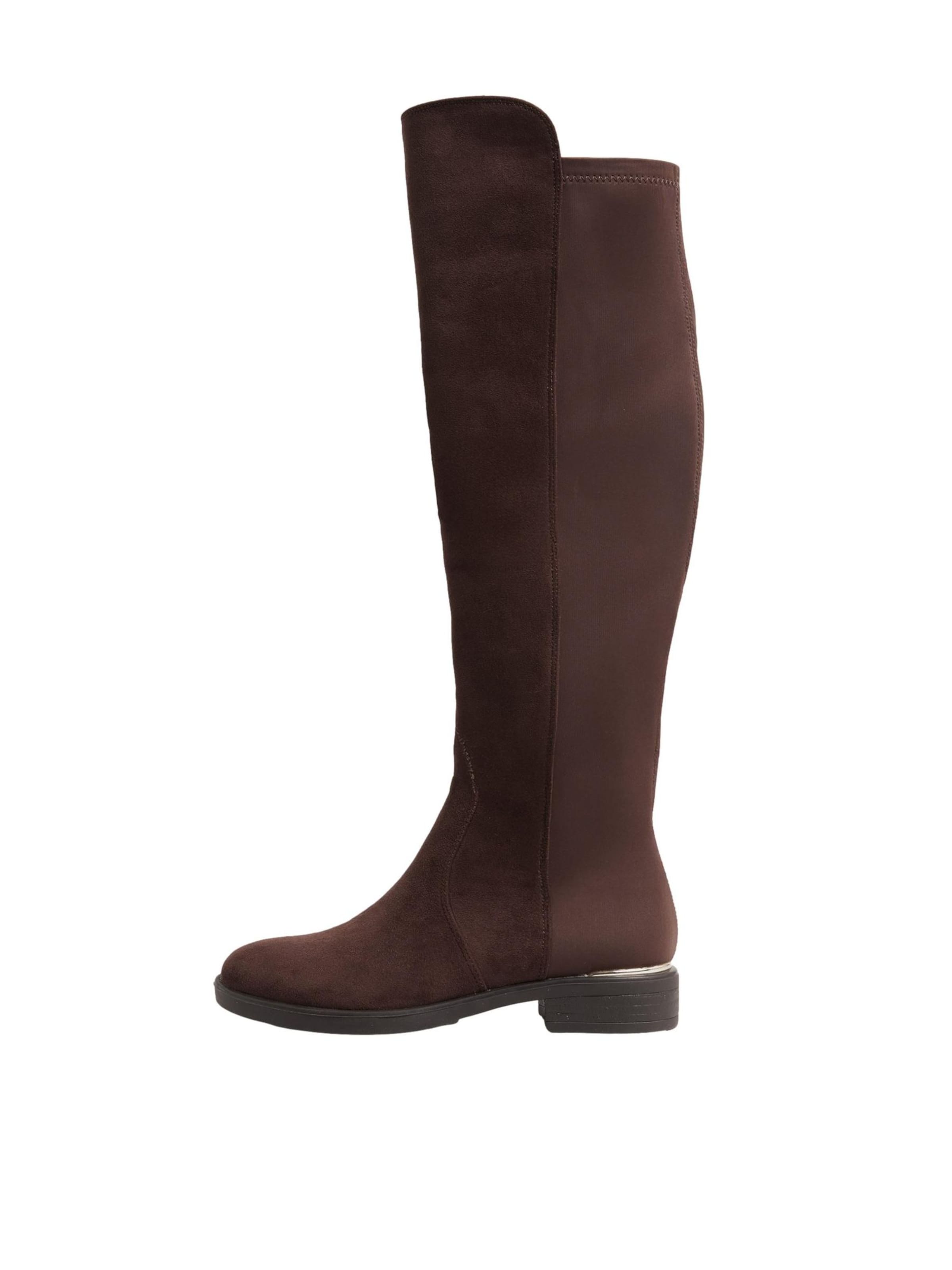 Cizme de la Lipsy pe maro: față