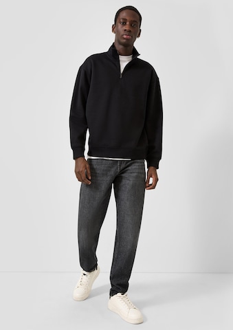 QS - Sweatshirt em preto