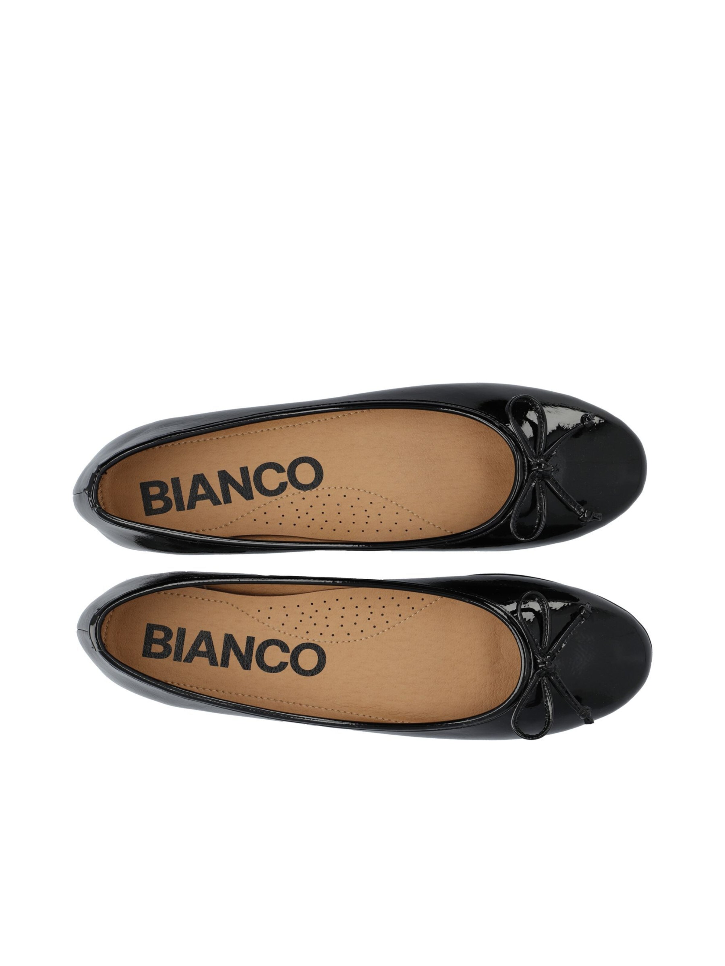 Bianco Ballerina 'Celine' in Zwart