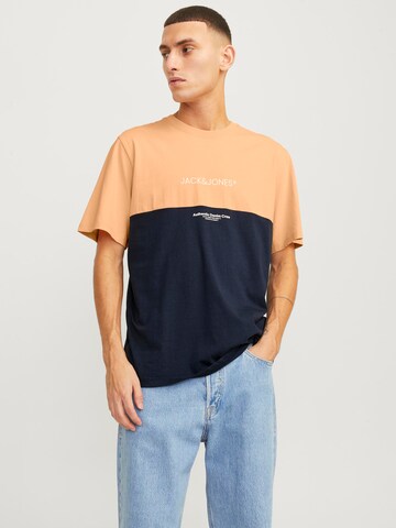 JACK & JONES Shirt 'JJERyder' in Orange: front