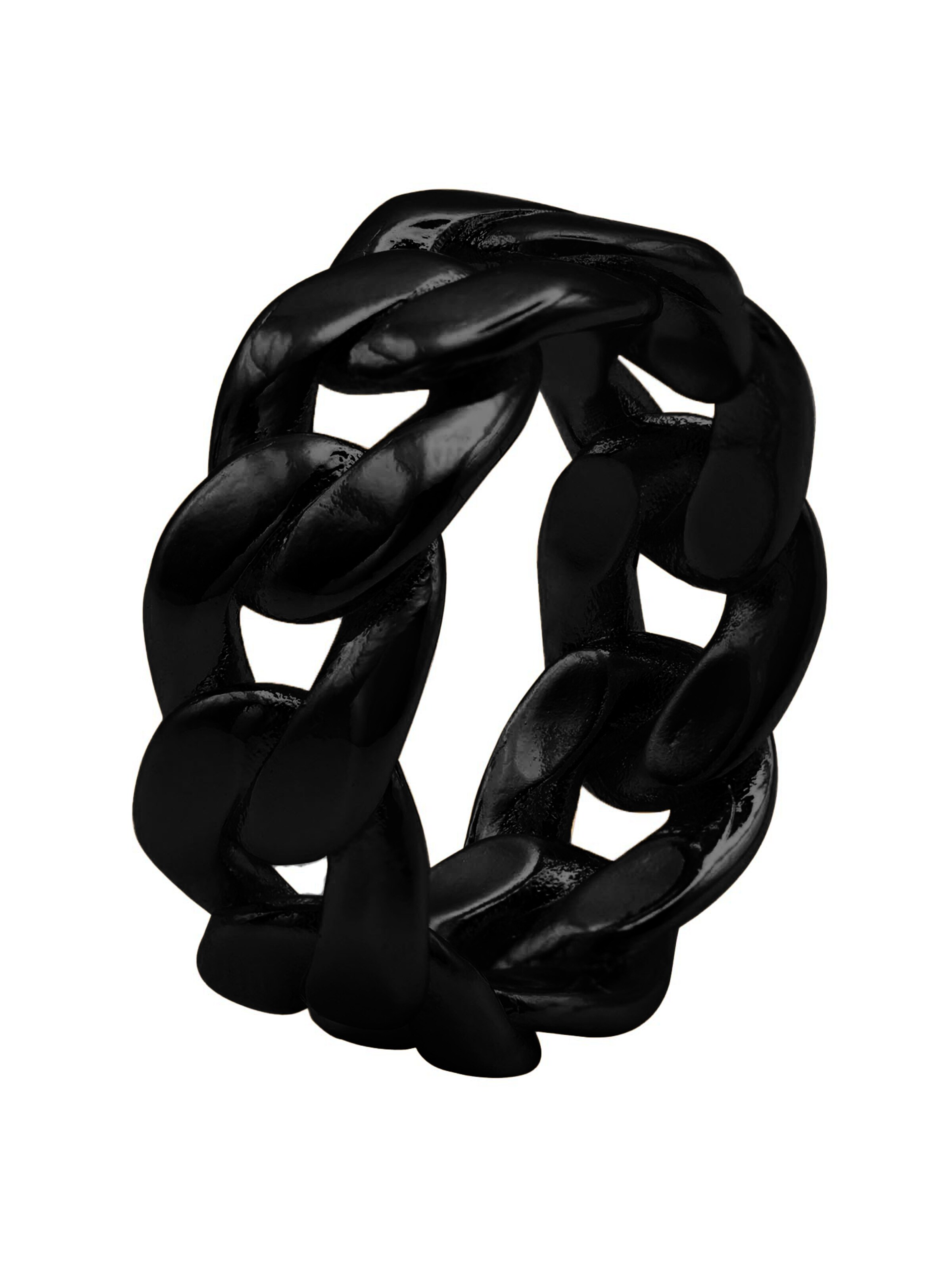 Heideman Ring 'Luna' in Black: front