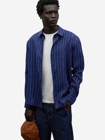 mėlyna Adolfo Dominguez Standartinis modelis Marškiniai