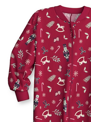 CALIDA Pajamas 'Family & Friends' in Red: front