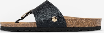 Bayton Sandaler 'Galante' i sort: forside
