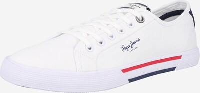 Pepe Jeans Sneaker 'Brady' in dunkelblau / rot / weiß, Produktansicht