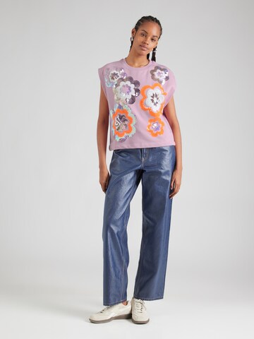 Sweat-shirt Essentiel Antwerp en rose