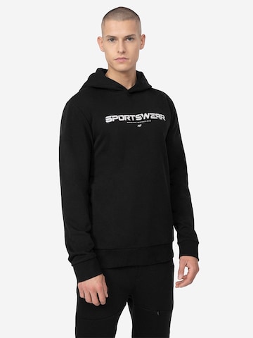 Sweat de sport 4F en noir : devant