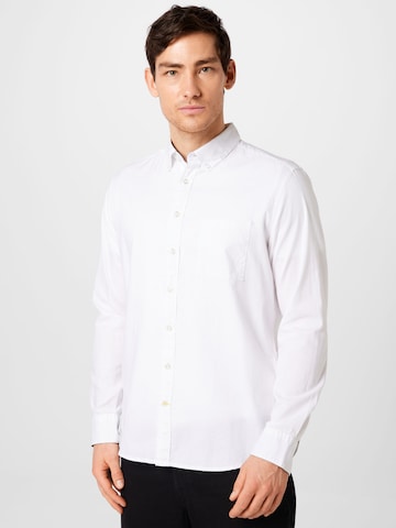 CAMEL ACTIVE Regular fit Button Up Shirt in White: front