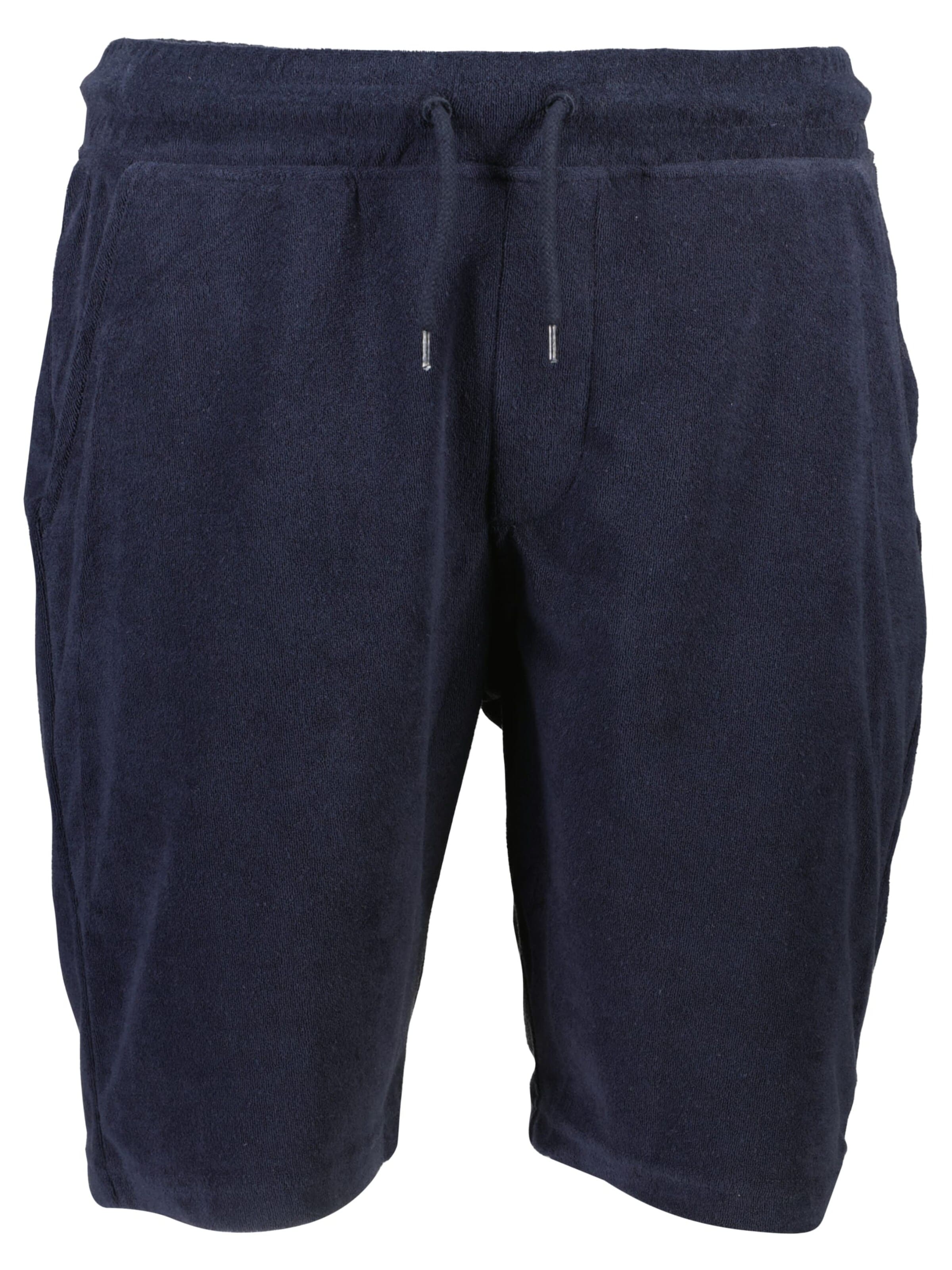 Lindbergh Regular Broek in Blauw: voorkant