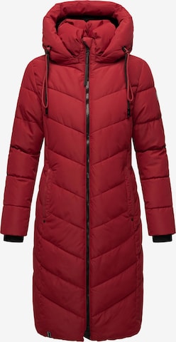 raudona NAVAHOO Žieminis paltas 'Sahnekatzii XIV': priekis