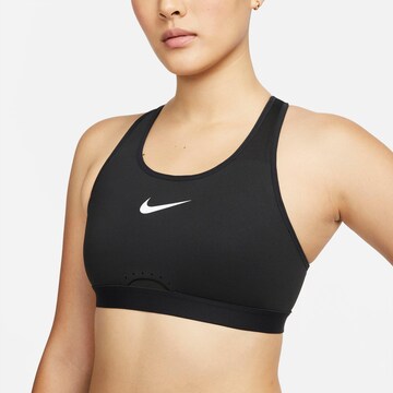 NIKE Bustier Sport bh in Zwart