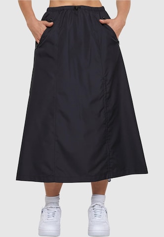 Urban Classics Rok in Zwart: voorkant