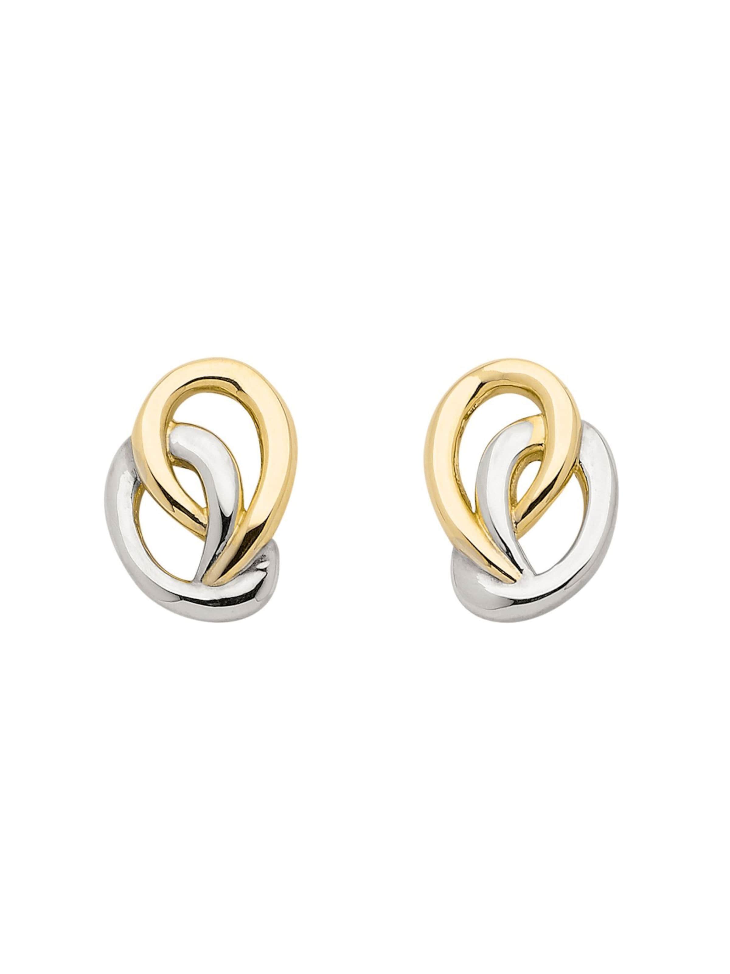 Adelia´s Earrings in Gold: front