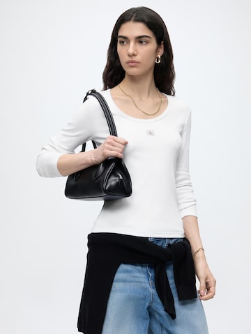 T-shirt Calvin Klein Jeans en blanc