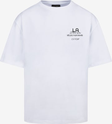 ESTEEM T-Shirt 'Sélection Privée' in Weiß: Vorderseite