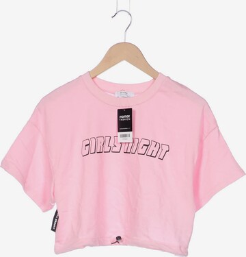 Bershka T-Shirt L in Pink: predná strana