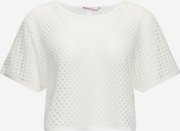 QS Shirt in Wit: voorkant