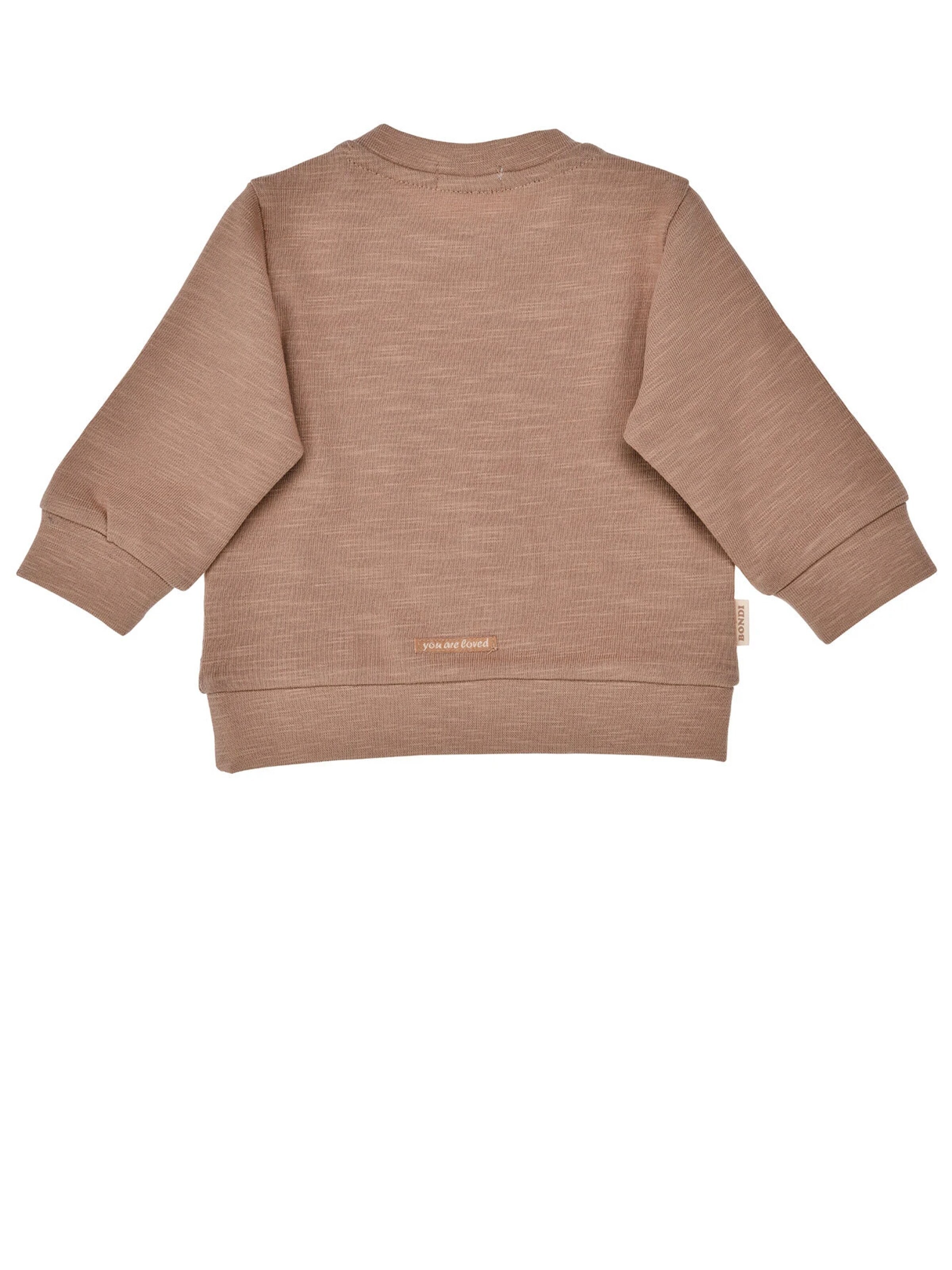 BONDI Athletic Sweatshirt in Brown