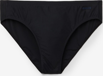 IUMAN Intimissimi Slip in Schwarz: Vorderseite