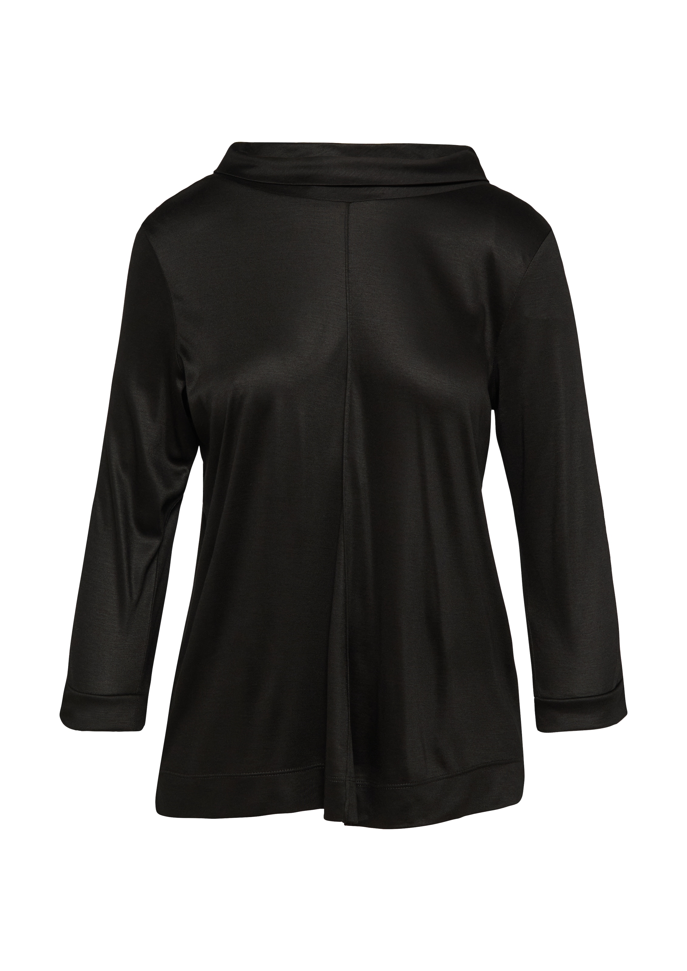 COMMA Shirt in Zwart: voorkant