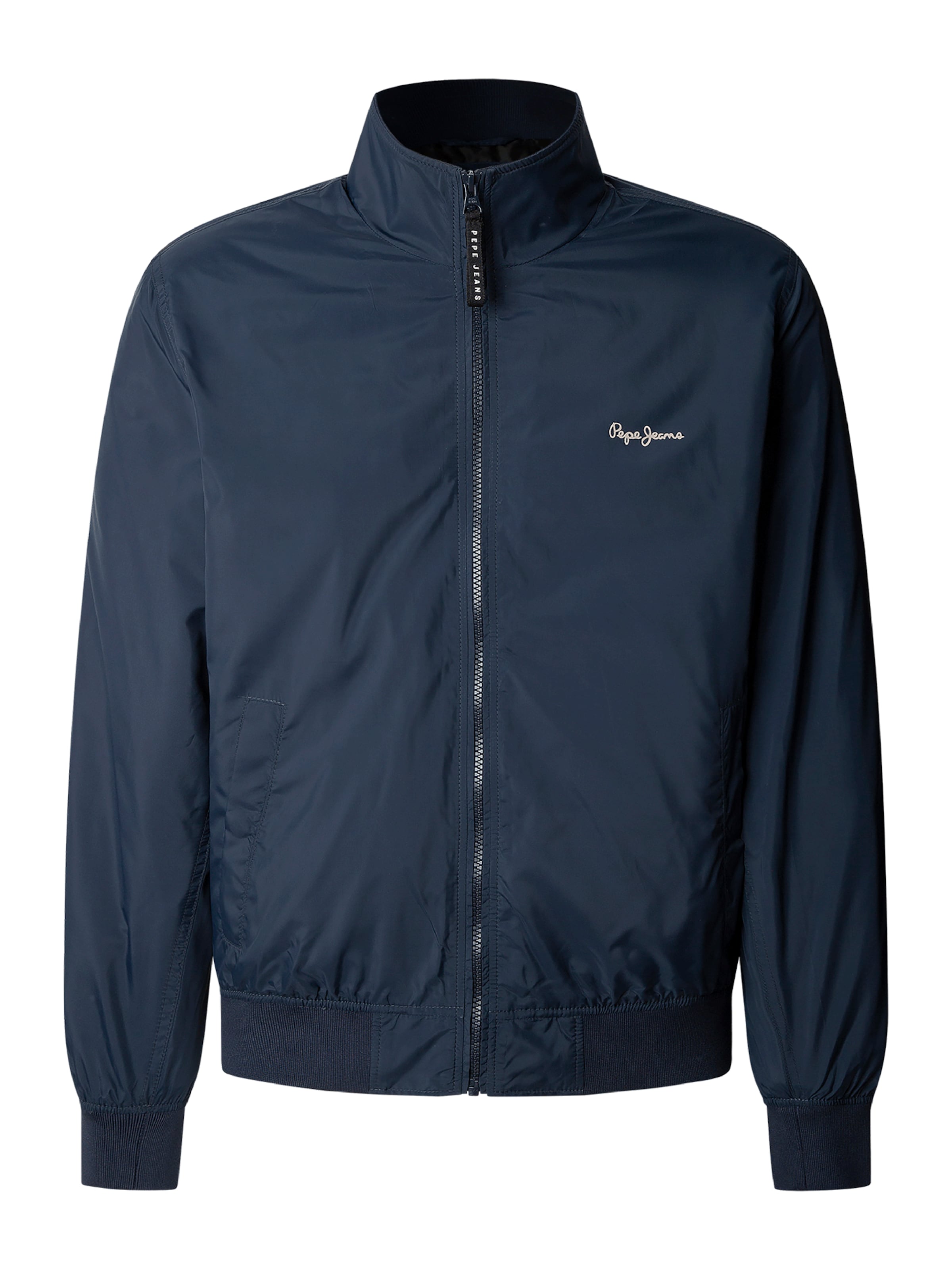 Pepe Jeans Φθινοπωρινό και ανοιξιάτικο μπουφάν 'MUSTREL' σε μπλε: μπροστά