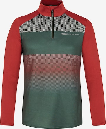 PROTEST Sportsweatshirt 'PRTENVILLE' in Grün: Vorderseite