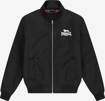 Lonsdale London - Chaqueta de entretiempo 'Fitling' en negro: frente